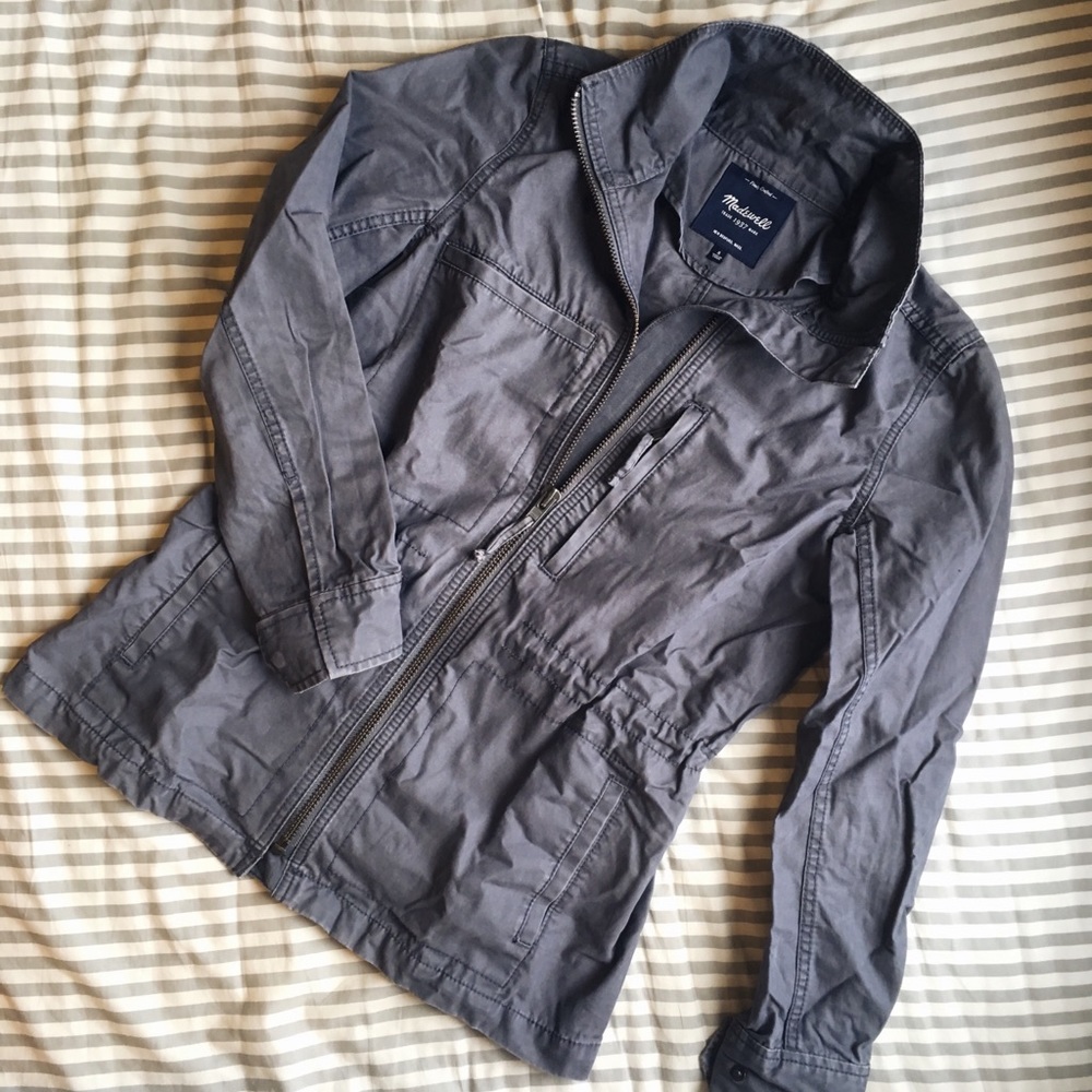 Madewell Fleet Jacket in Ink Blue