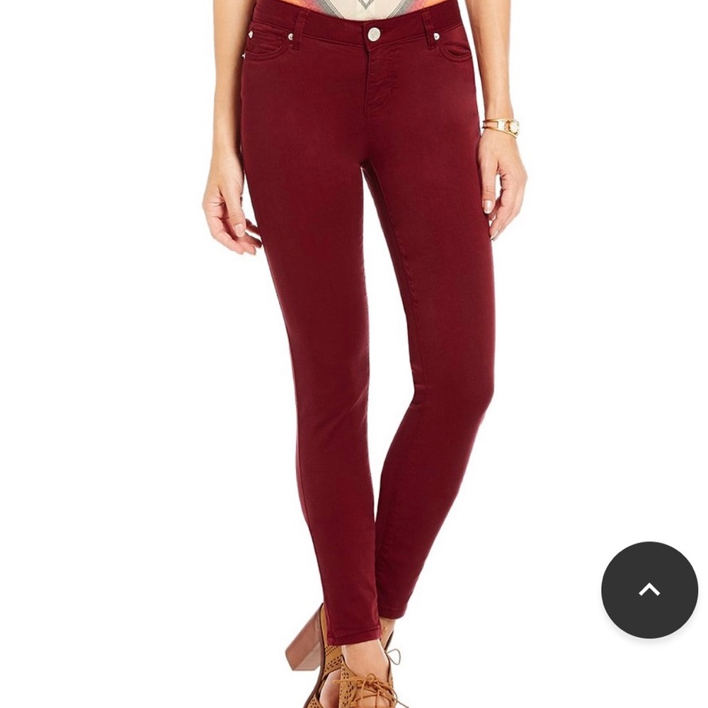 ***CP Skinny Jean - Size 9 - Burnt Red
