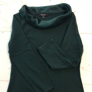Green Cashmere and Silk Sweater
