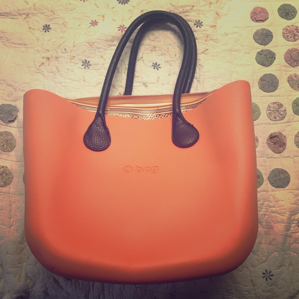 Orange O bag from Italy 🤗