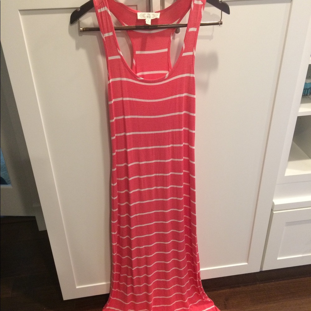 Pink Rose Maxi dress