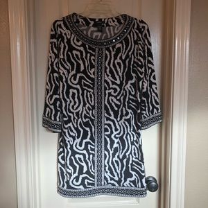 Alfani beaded tunic