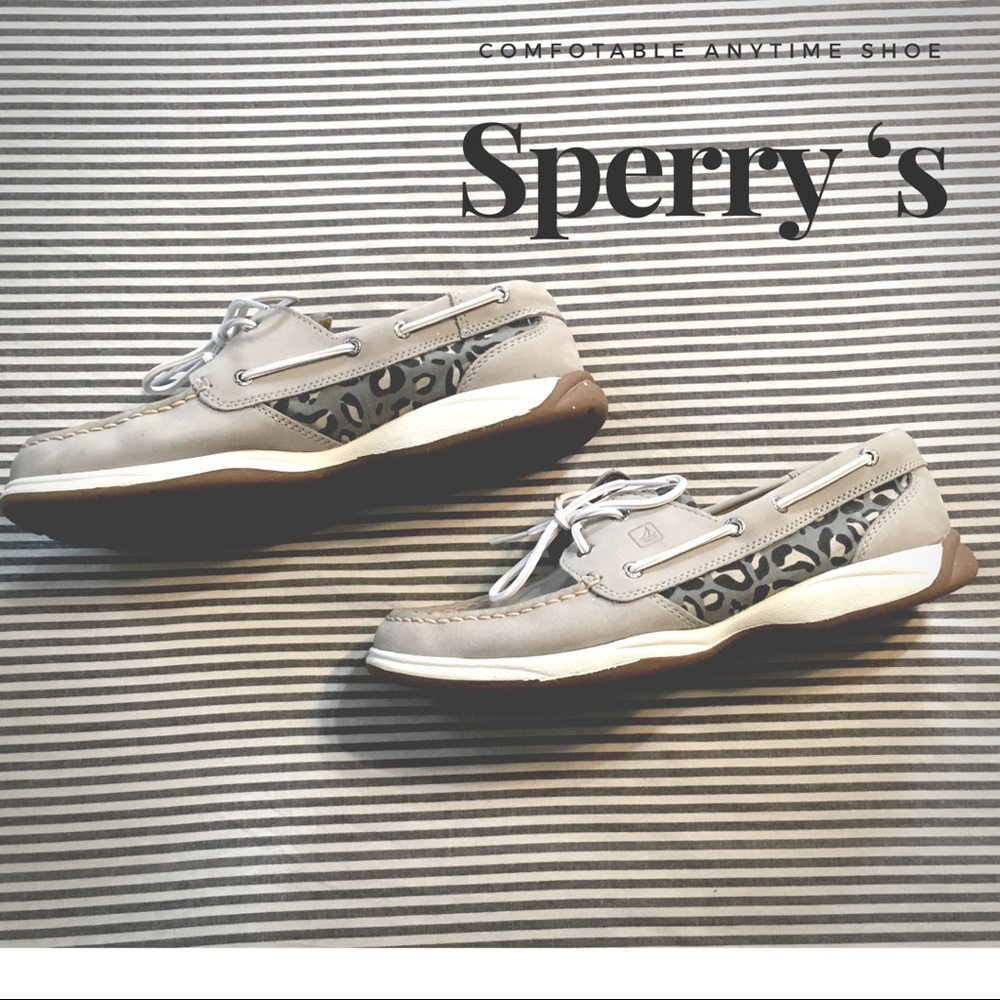 ❤️Sperry Women’s Leopard Print Boat Shoes❤️