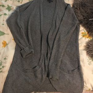 Grey American Eagle cardigan