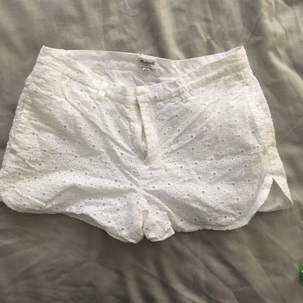 Madewell Eyelet Shorts