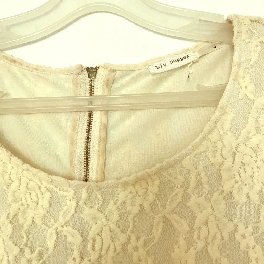 Cream dress