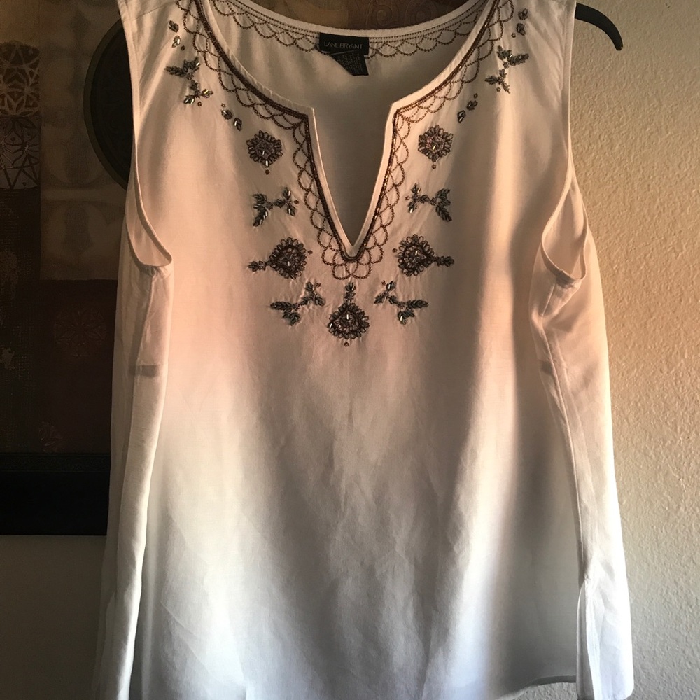 Casual or dressed up beaded top