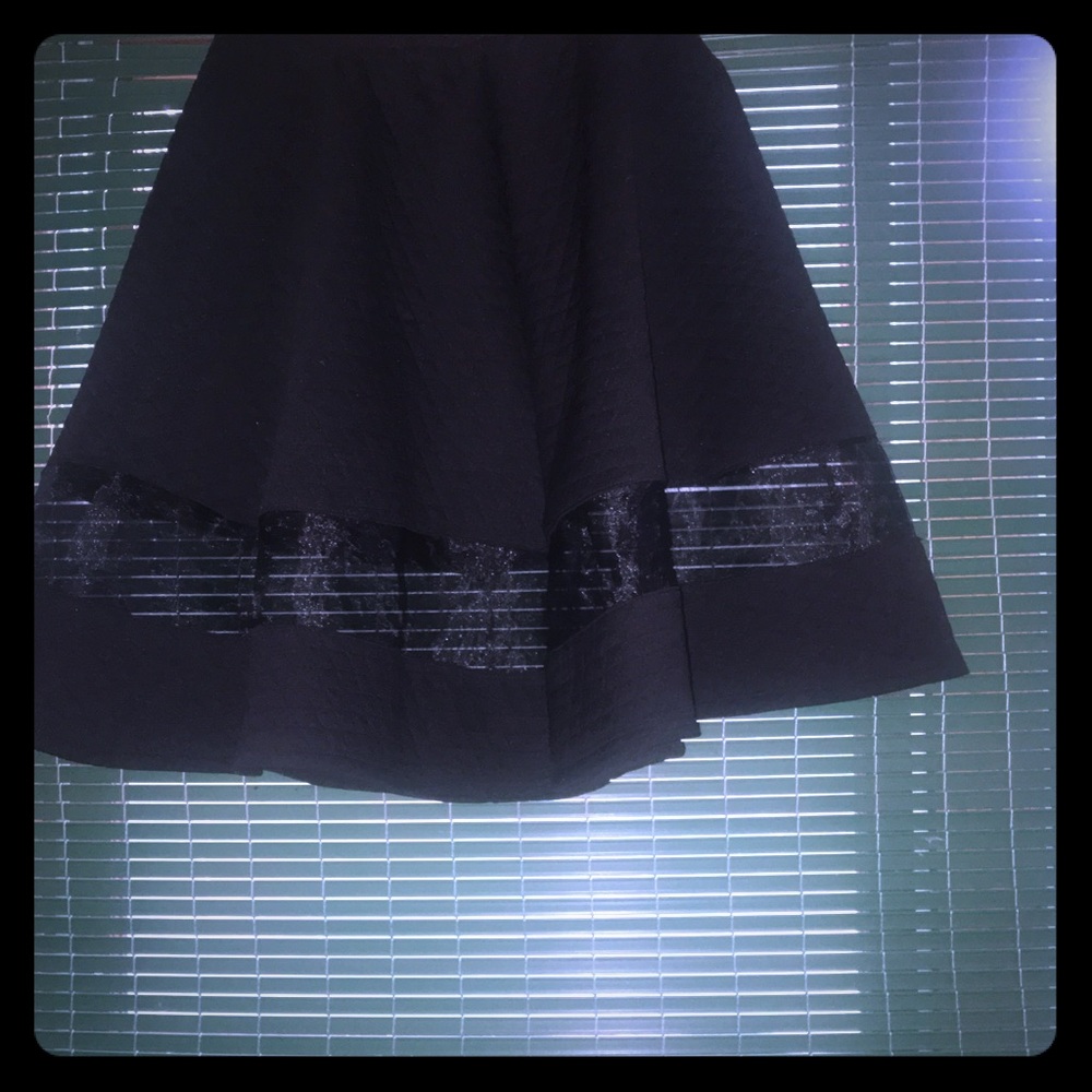 Black skirt