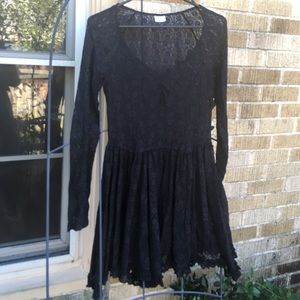 Lace mini dress