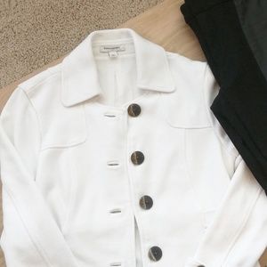 Banana Republic White Coat