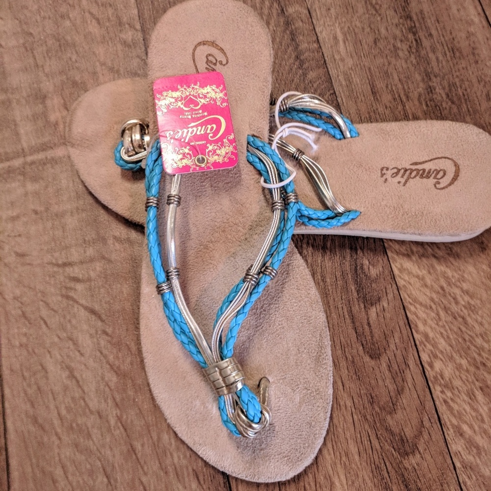 New Turquoise Sandals