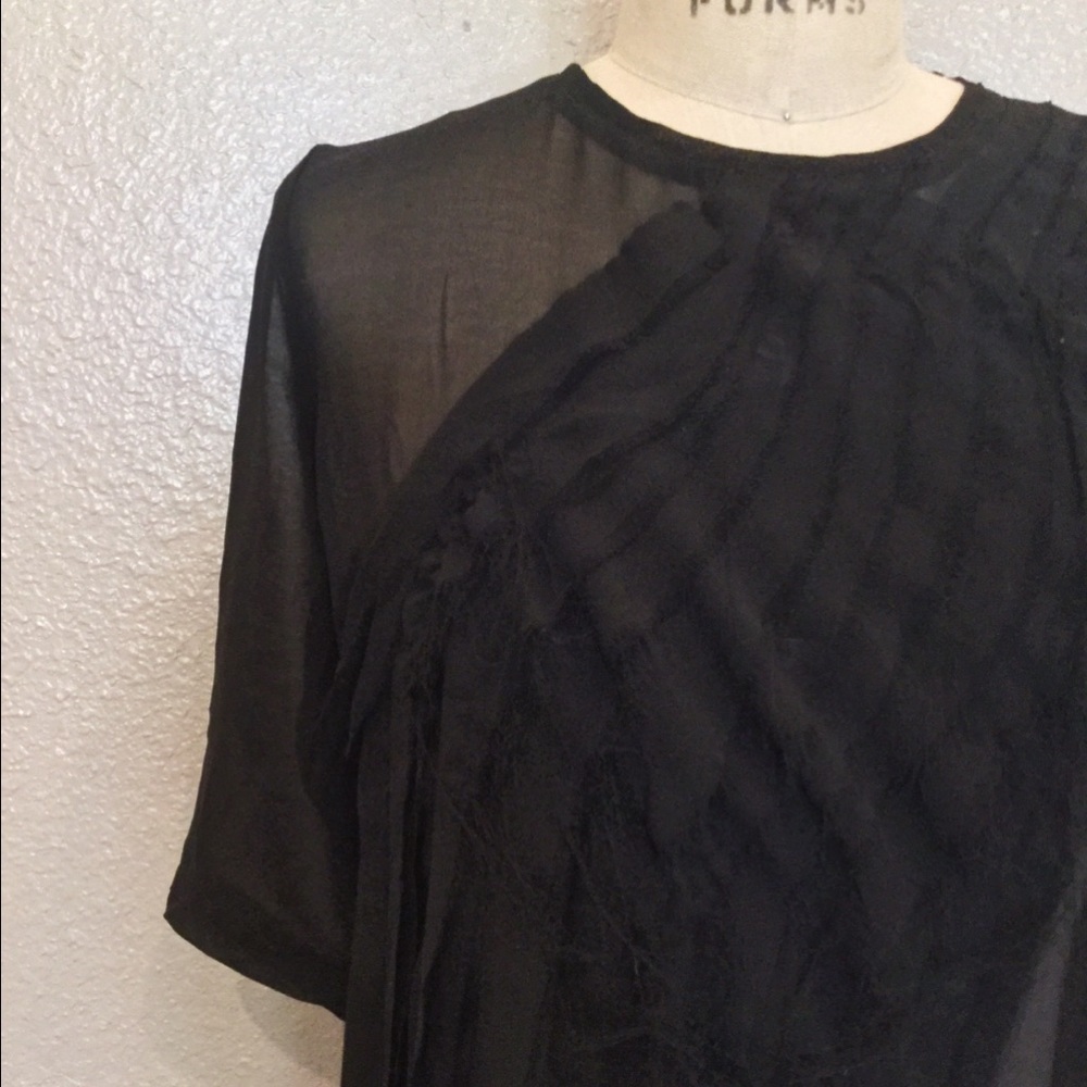 Sheer Silk Blouse