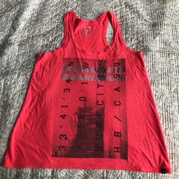 Hurley: Flowy sport tank. - Picture 1 of 2