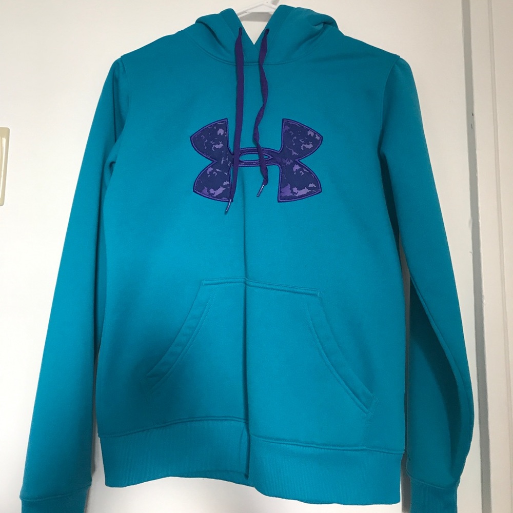 Blue and Purple Under Armour Storm Series Hoodie