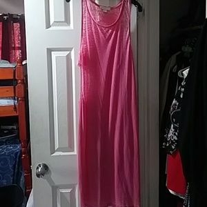 PINK SHEER SUNDRESS