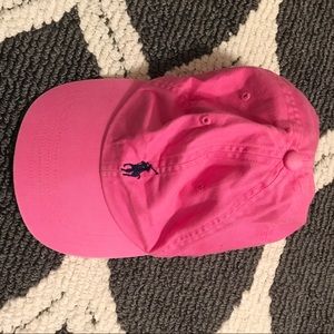 New without tags pink Ralph Lauren hat