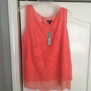 Apt. 9 Peach Flowy Top