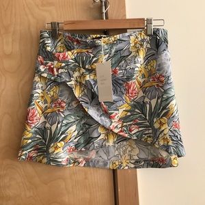 Zara flora skirt