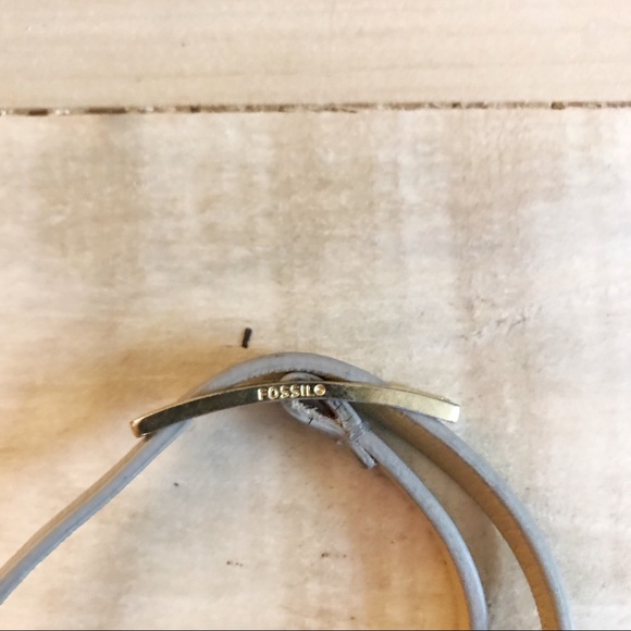 Fossil Leather Reversible Wrap Bracelet - Picture 3 of 4