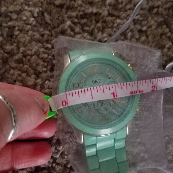 💜BKE Mint Green Circle Watch - Picture 7 of 7