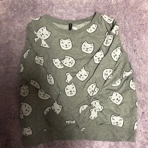 H&M Kitty Crewneck Sweater