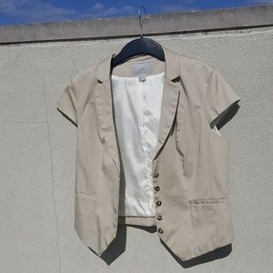 H&M short sleeve blazer