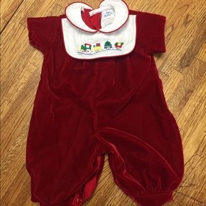 Preemie Christmas Outfit