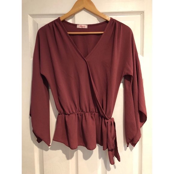 Bell Sleeve Top - Picture 1 of 3
