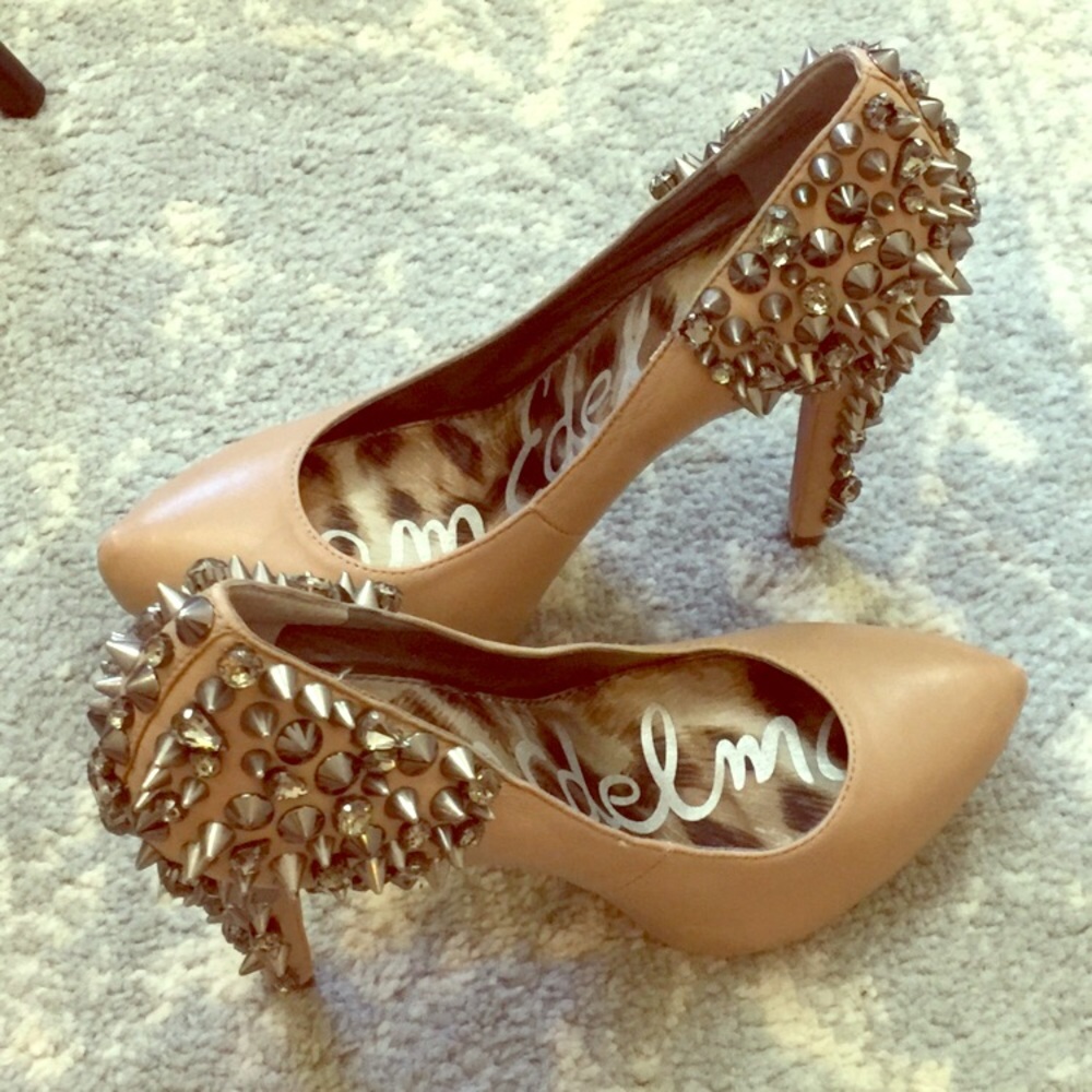 Sam Edelman Spike jeweled heel