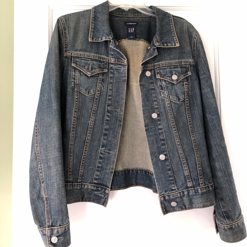 Gap vintage denim jean jacket medium like new