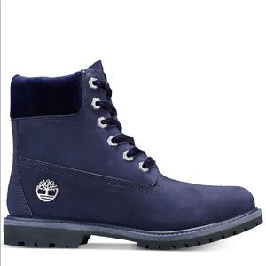 Timberland Shoes - 6” Waterproof Premium Boots Blue Timberland Shoes - 6” Waterproof Premium Boots Blue