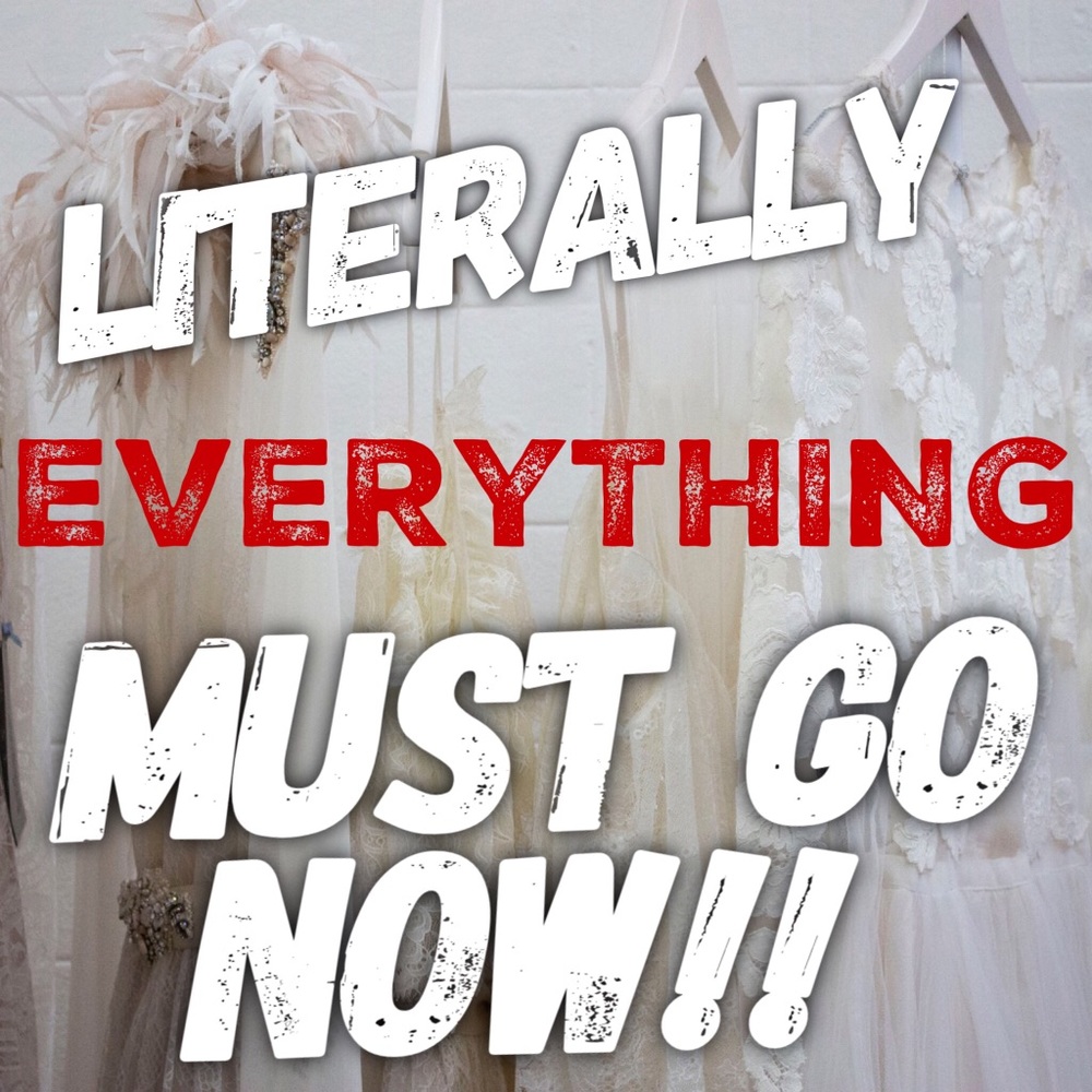 ALL PRICES REDUCED! CLOSET CLOSING! ALL MUST GO!!!