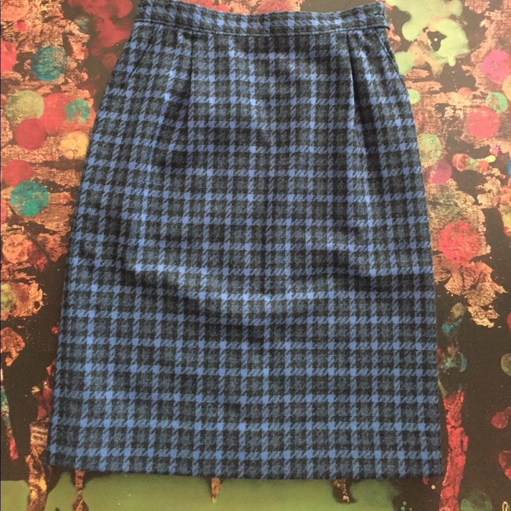 Pendleton Petite Wool Skirt