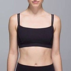 Lululemon Straight Up Black Bra