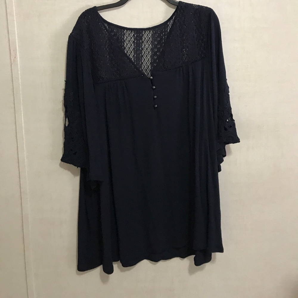 Torrid Flutter Sleeve Top