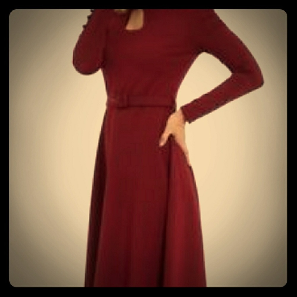 Voodoo Vixen Keyhole Dita Dress