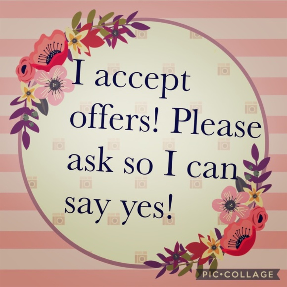 Like my Item, but not my price??  Make an offer!