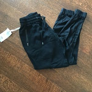 Black Converse joggers, NWT