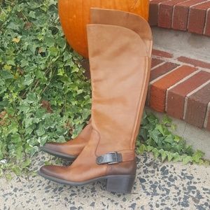 Brown Leather Vince Camuto Boots