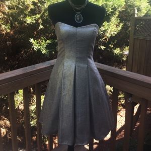 Party dress - Adrianna Papell, Metallic Gold