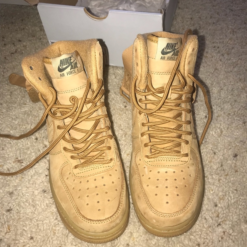 Wheat Air Force 1s