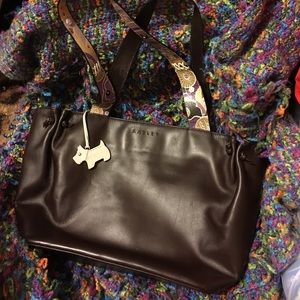 Chocolate Radley London Tote