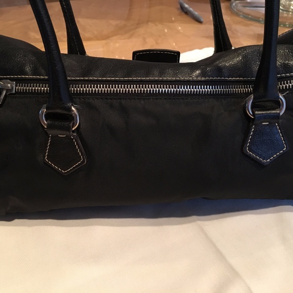 Authentic Prada Nylon/Leather Bag - Picture 6 of 8