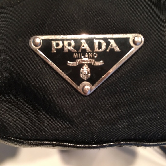 Authentic Prada Nylon/Leather Bag - Picture 2 of 8