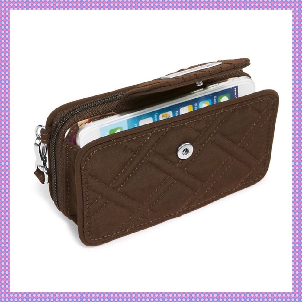 👛Vera Bradley Smartphone Wristlet/wallet👛 - Picture 2 of 5