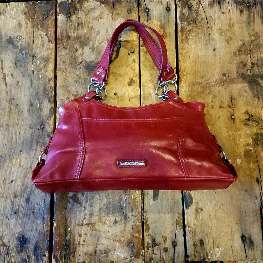 Nine West Red Leather Handbag