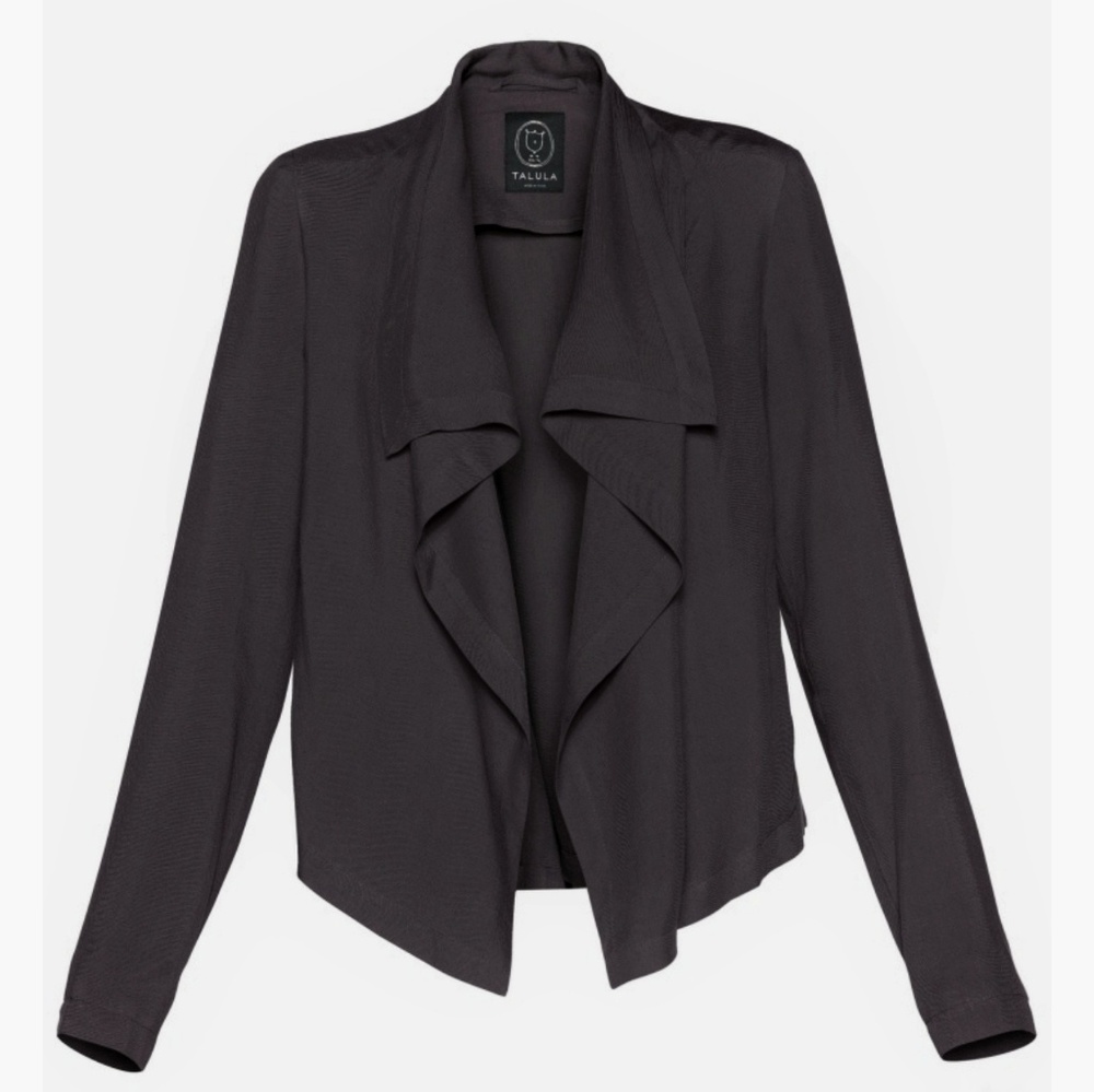Aritzia Eddie Black Open Blazer