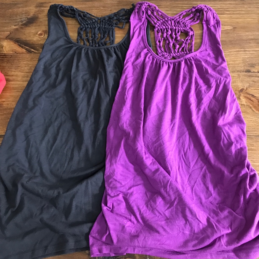 Two maternity tanks size xs