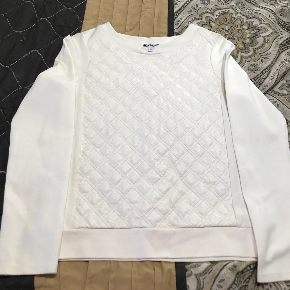White Express Sweatshirt