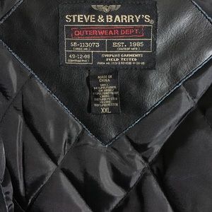 Steve Barrys Mens Faux Leather 